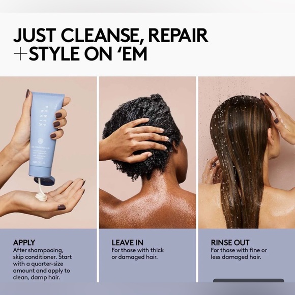 Fenty Beauty Hair The Comeback Kid Repair Treatment - Lavender Blue Tube - Picture 6 of 12